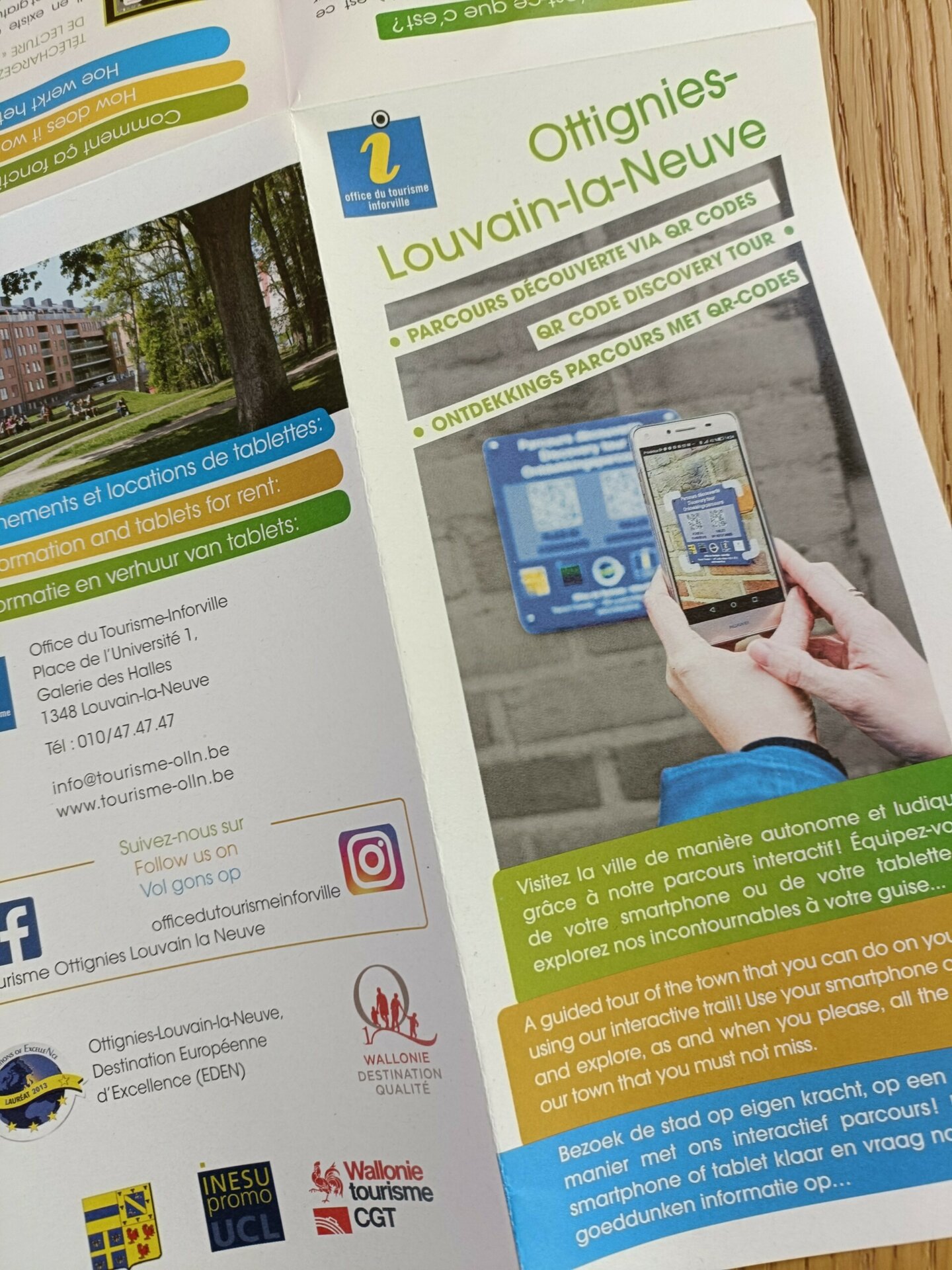 Envie d'une petite escapade le week-end à Louvain-la-Neuve?